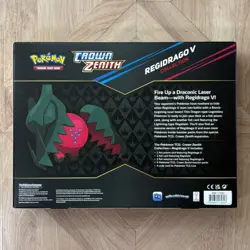 Pokemon TCG Crown Zenith Regidrago V Collection Box | Sealed - Image 2