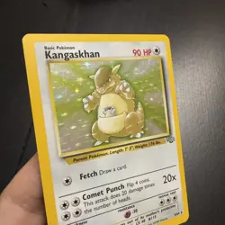 1999 Pokemon Jungle Kangaskhan 5/64 Rare Holo LP - Image 2