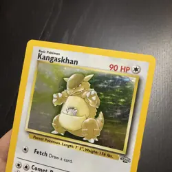1999 Pokemon Jungle Kangaskhan 5/64 Rare Holo LP - Image 4