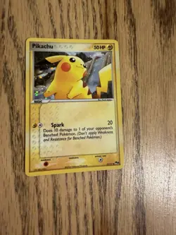 Pokemon TCG Pikachu 13/17 POP Series 4 Holo Rare Holo English 2006 50 HP - Image 1