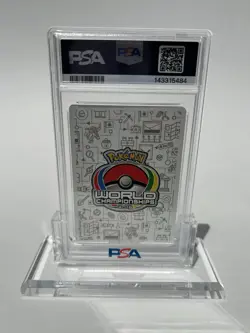 2019 POKEMON WORLD CHAMPIONSHIPS DECK: PERFECTION #71 MEWTWO & MEW GX PSA 10 - Image 2