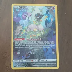 Mew GG10/GG70 Holo Trainer Gallery Rare Crown Zenith Galarian Gallery Pokemon NM - Image 1