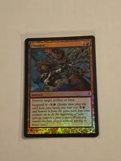 MTG 1x FOIL Plunder - Time Spiral x1 NM - Image 1