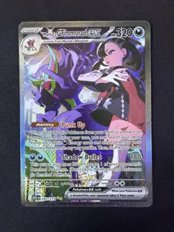 Pokemon Ascended Heroes Marnie’s Grimmsnarl EX 287/217 Special Illustration Rare - Image 1