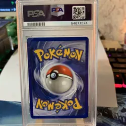 1999 POKEMON GAME PIKACHU YELLOW CHEEKS #58 PSA 8 - Image 2