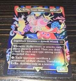 Kefka, Court Mage (0322) (Borderless) Final Fantasy Foil - Image 1