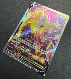 Jolteon V SWSH183 Alt Art Full Art Holo Black Star Promo Pokemon TCG - Image 3