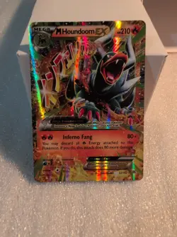 Pokemon TCG M Houndoom EX 22/162 - XY BREAKthrough - Ultra Rare - US Seller - Image 1