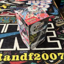 Pokemon TCG Chaos Rising Half Booster Box (18 Packs) Unsealed Rip In Seal - Image 3