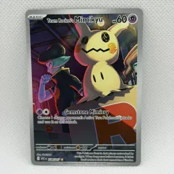 Team Rocket’s Mimikyu 238/217 Pokemon Ascended Heroes Illustration Rare NM!!! - Image 1