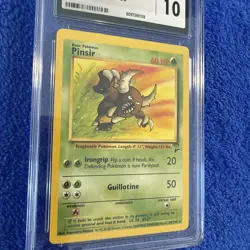 2000 Pokemon Base Set 2 Pinsir 29/130 CGC 10 - Image 2