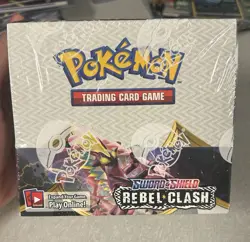 Pokemon 2020 Sword & Shield Rebel Clash Booster Box Factory Sealed!🔥🔥🔥 - Image 1