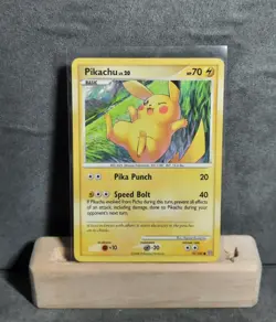 Pokemon TCG Pikachu Lv.20 #70/100 Common Stormfront Near Mint - Image 1