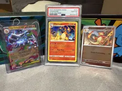 Charizard Lot PSA 10 Gem Mint Mega Charizard EX Charmeleon Holo Pokemon Bundle - Image 1