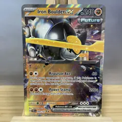 Holo Iron Boulder ex - 099/162 Double Rare Temporal Forces Pokemon TCG M/NM - Image 1