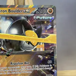 Holo Iron Boulder ex - 099/162 Double Rare Temporal Forces Pokemon TCG M/NM - Image 3