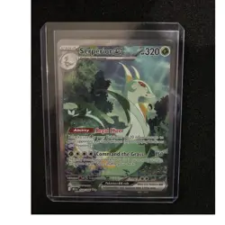 Serperior ex 164/086 Sv: Black Bolt Holo Special Rare EX 320 HP Pokemon TCG - Image 1