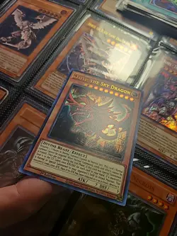 Yugioh Slifer The Sky Dragon Ultra Pharaoh's Rare KICO-EN063 1st Edition - Image 2