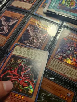 Yugioh Slifer The Sky Dragon Ultra Pharaoh's Rare KICO-EN063 1st Edition - Image 4