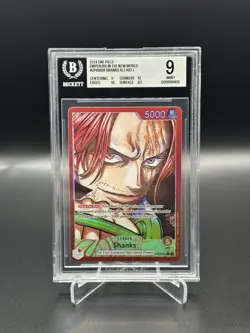 Shanks OP09-001 Emperors in the New World BGS 9 - One Piece TCG - Image 1
