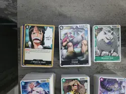 Lot One Piece TCG - Bulk 1944 Cards ENG - Common / Uncommon - Near Mint - Image 4