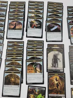 MTG Token Lot 100+ Clue, Treasure, Food, Angel, Spirit, Eldrazi Horror, Zombie - Image 3