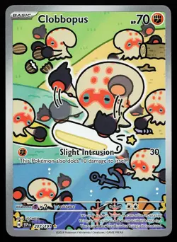 Clobbopus 207/191 Holo Illustration Rare Surging Sparks Pokemon Card - Image 1
