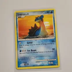 Pokemon TCG Card Lot - Lapras 79/127, Reverse Holo + Regular, Platinum 2009 - Image 2