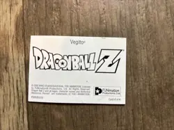 DRAGON BALL Z FUSION PROMO CARD LENTICULAR VEGITO FUNIMATION BIRD STUDIO 2002 4 - Image 4