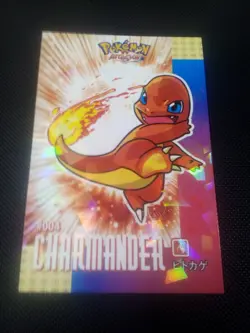 Pokemon 2024 Card Database Attacks Kanto Crack Ice Holo Charmander 004 Peru - Image 1