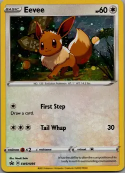 Eevee Promo SWSH: Sword & Shield Promo Cards SWSH095 NM - Image 1