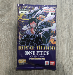 One Piece OP-10 Royal Blood Booster Pack 12 Cards English By Bandai - Image 1