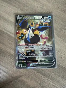 Empoleon v Alternate Full Art Holo Card 146/163SWSH05 Pokemon Battle Styles NM - Image 1