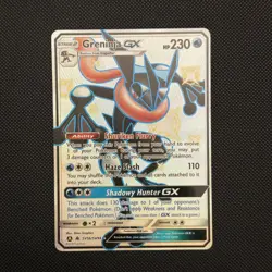 Greninja GX SV56/SV94 Hidden Fates Shiny Vault Full Art Pokemon Card NM - Image 1