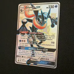 Greninja GX SV56/SV94 Hidden Fates Shiny Vault Full Art Pokemon Card NM - Image 2
