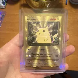 Pikachu (Celebrations Metal Card) 058/102 Miscellaneous Cards & Products Holo - Image 1