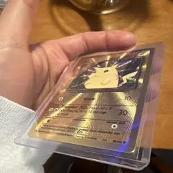 Pikachu (Celebrations Metal Card) 058/102 Miscellaneous Cards & Products Holo - Image 3