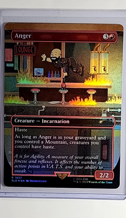 2024 MTG Magic the Gathering SLD Secret Lair Fallout Foil #1637 Anger - Image 1