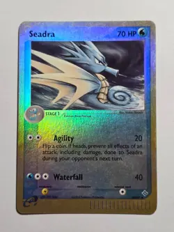 Seadra 40/97 EX Dragon Reverse Holo Pokemon Card 2003 - Excellent - Image 1