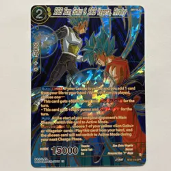 SSB Son Goku & SSB Vegeta Rivalry | SPR Foil | Dragon Ball Super Card Game | NM - Image 1