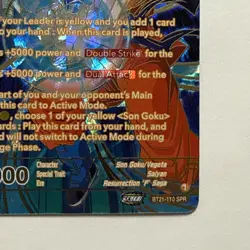 SSB Son Goku & SSB Vegeta Rivalry | SPR Foil | Dragon Ball Super Card Game | NM - Image 4