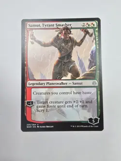 Samut, Tyrant Smasher War of the Spark Regular Magic The Gathering Mtg - Image 1