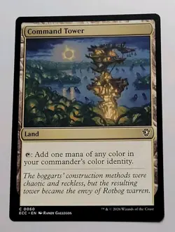 MTG - Lorwyn Eclipsed: Command Tower (0060) - Common - Near Mint - Image 1
