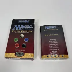5th Edition 2 Player Starter Deck MTG Magic with Bonus Booster Pack Fifth - Image 1