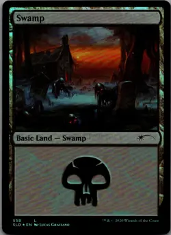 Swamp () P Secret Lair Drop Series Foil 558 NM - Image 1