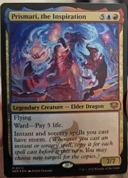 Prismari, the Inspiration (SOS 0212) FOIL MTG Secrets of Strixhaven - Image 1