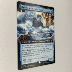 MISPRINT CRESCENT STAMP EXTENDED ART HYDRO-MAN, FLUID FELON SPM NM MTG - Image 2