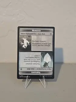 MTG Copy Monster Virtuous Role Token MP Commander Wilds Of Eldraine - Image 2