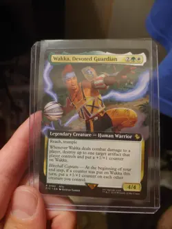 MTG - Final Fantasy: Wakka, Devoted Guardian Extended Art - Image 1