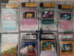 Pokemon Karten Sammlung Konvolut PSA/CGC/RGS Graded Karten + Zubehor + Booster + - Image 1